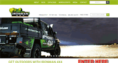Desktop Screenshot of ironman4x4.com